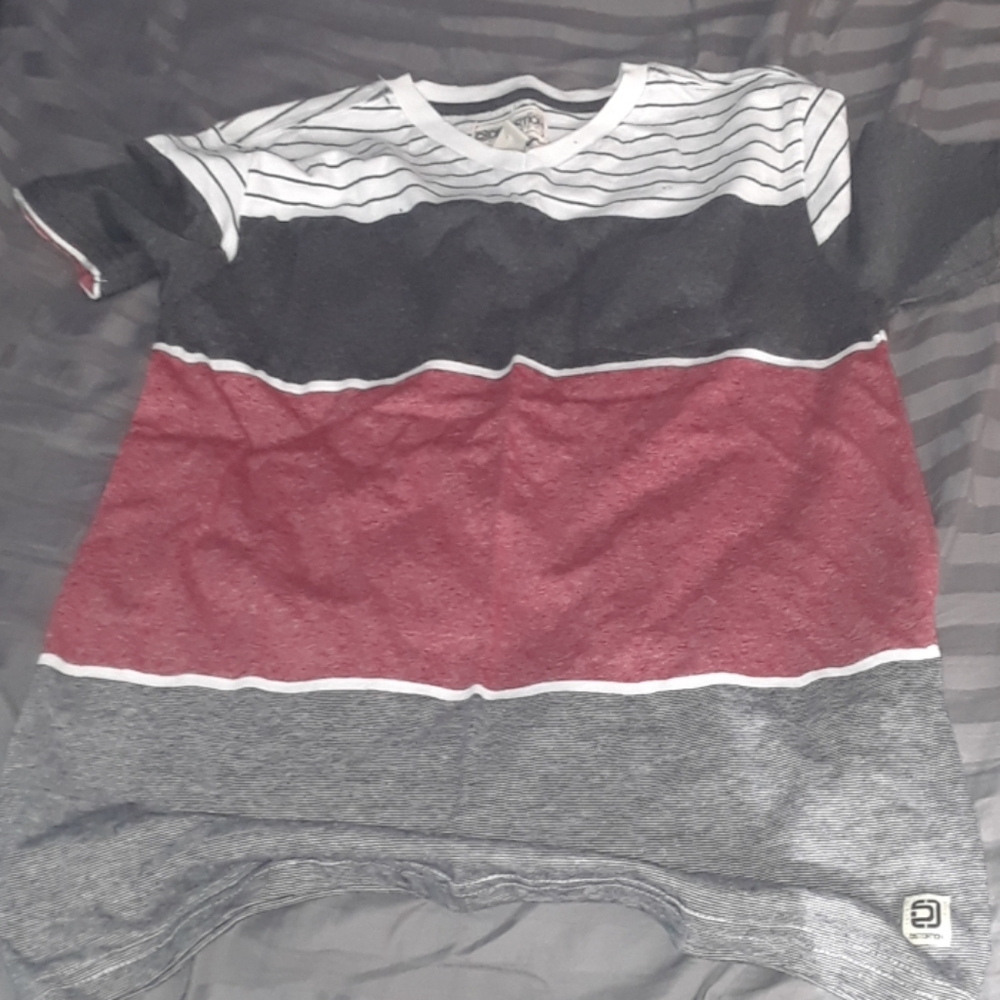 Short sleeve striped tee